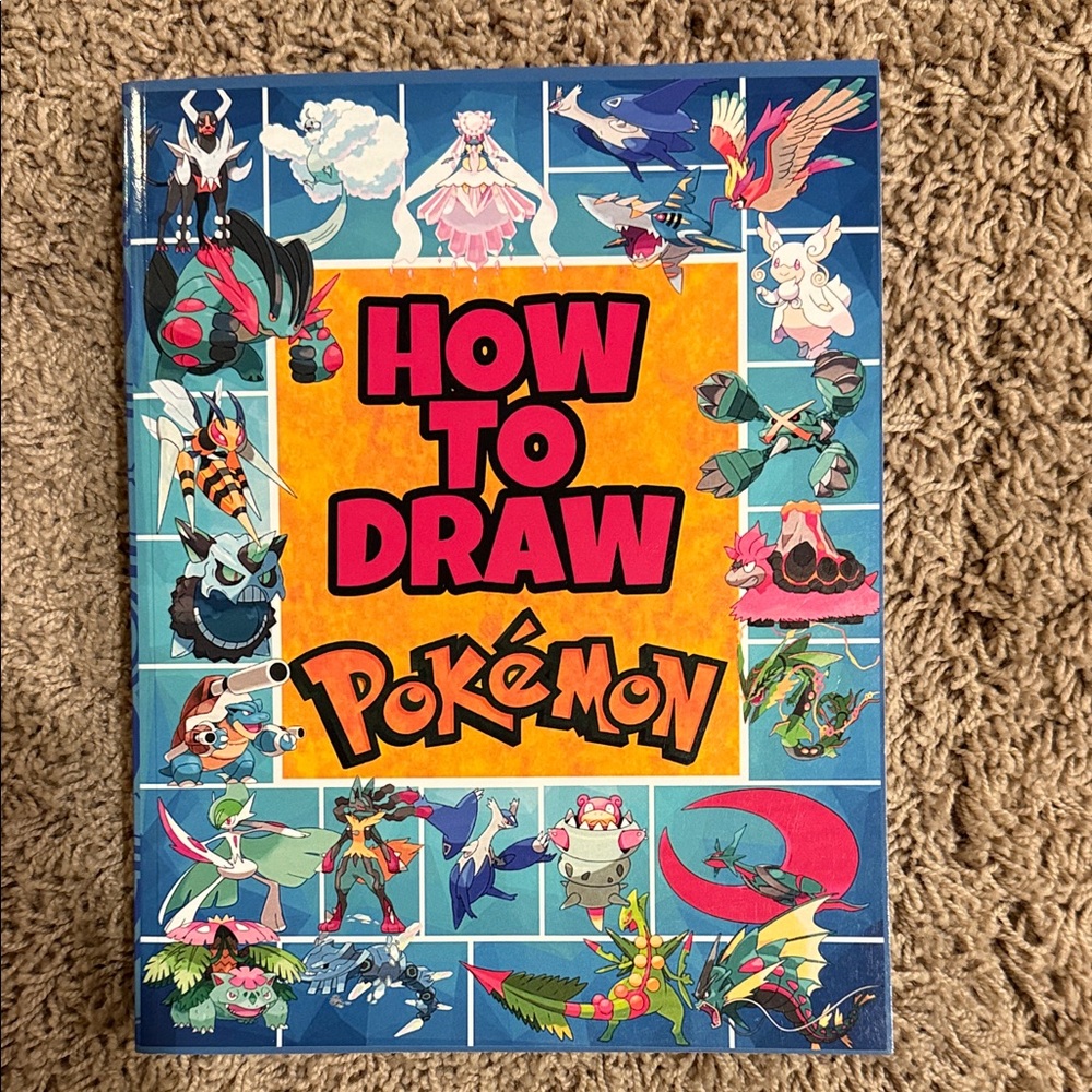 How to Draw Pokémon Art Book